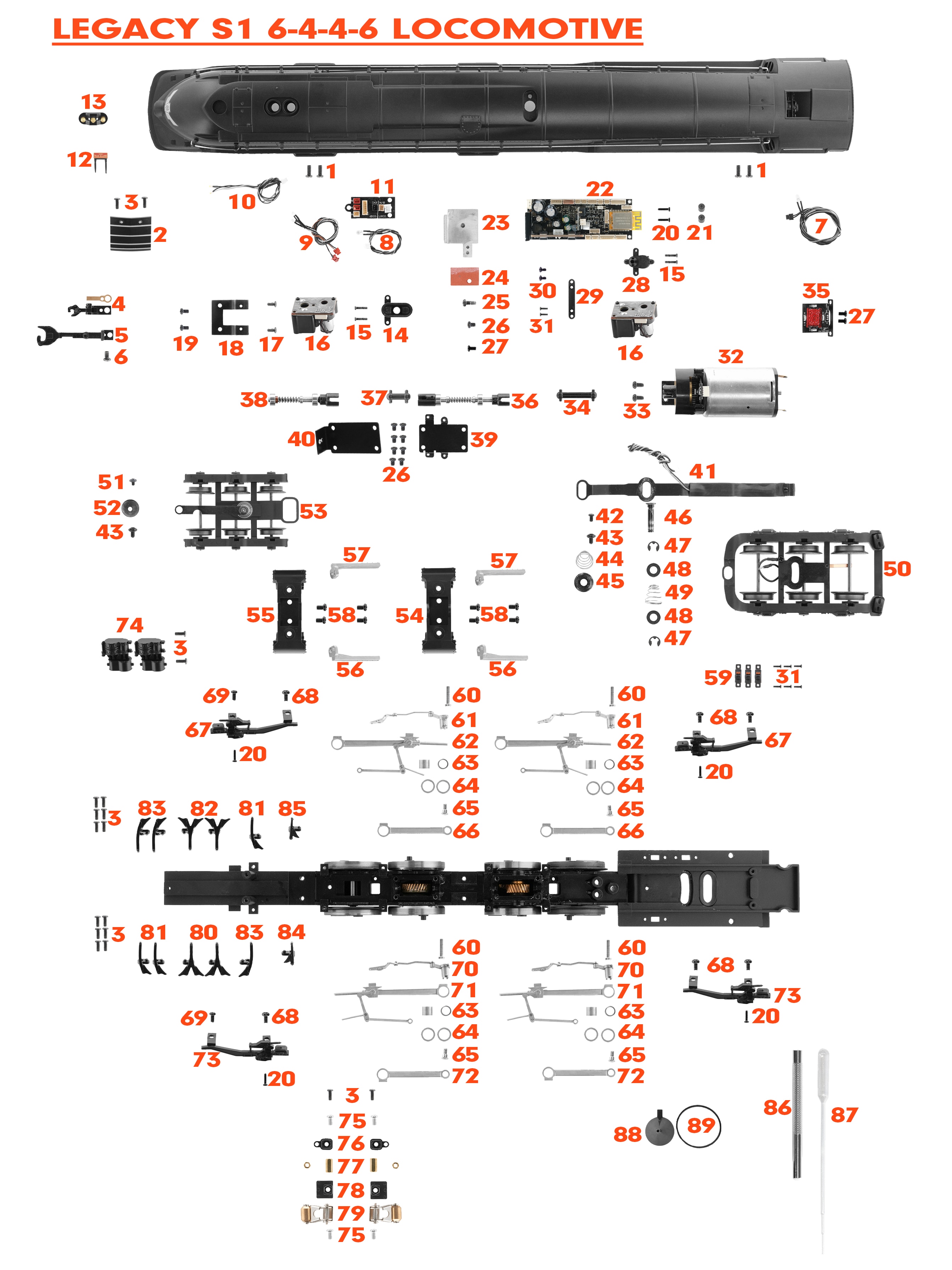 Pennsylvania LEGACY S1 6-4-4-6 6100 As-Built